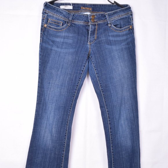 Vintage Decree Women's Size 11 Bootcut Wide Leg Jeans - Picture 5 of 8